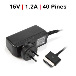 Carregador para Tablet Asus Trasnformer Pad TF300 TF300T TF300 15V 1.2A 18W 40 pinos
