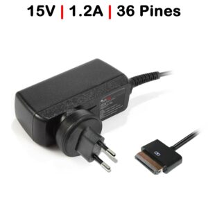 Carregador para Tablet Asus TF600 TF600T TF810C TF701T 15V 1.2A 18W 36 pinos
