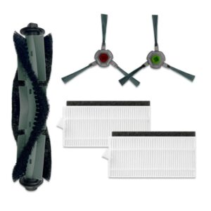 Kit de Acessórios de Substituição para Aspirador Robot Airrobo P20 - Rolo, Escovas e Filtros
