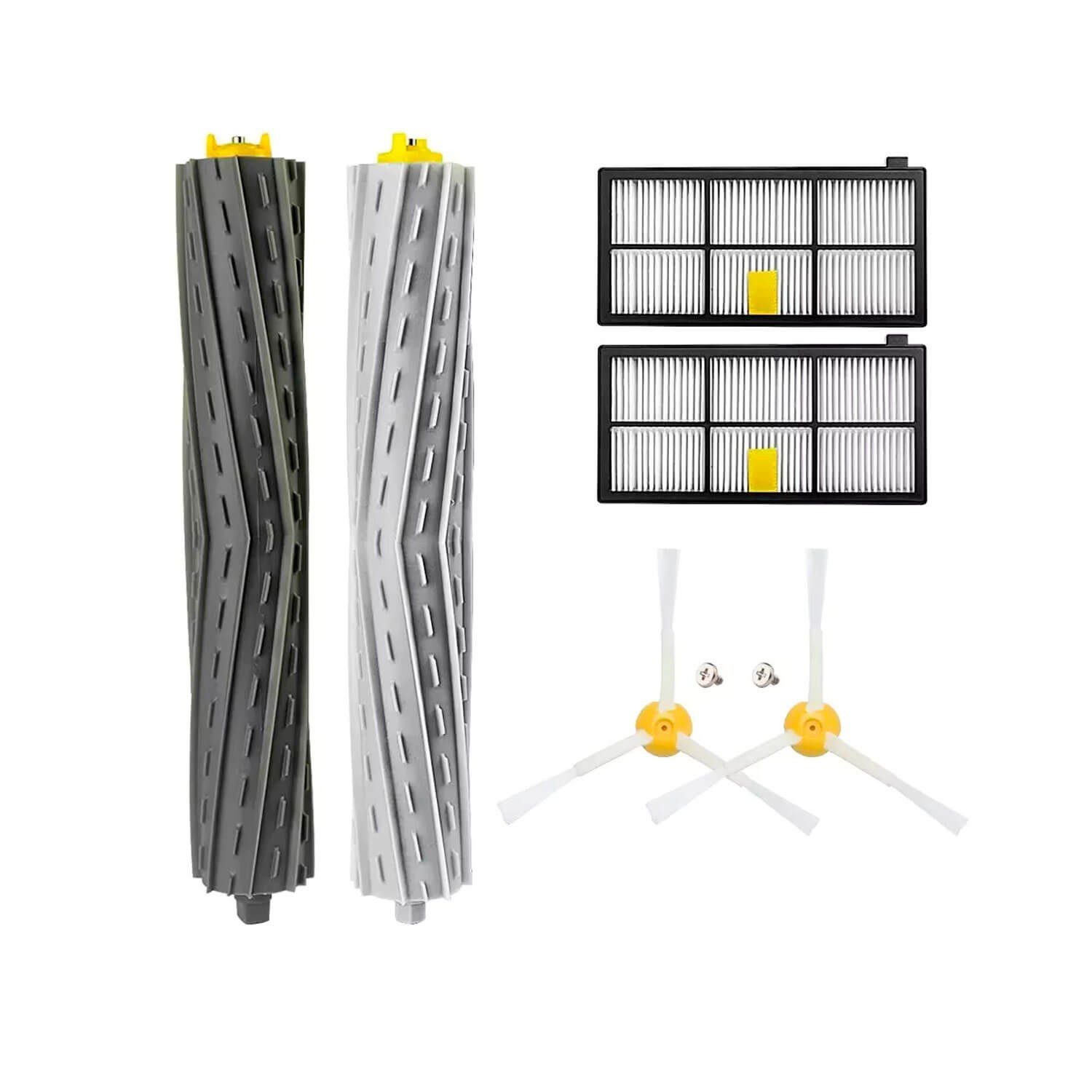 Kit Peças Substituição iRobot Roomba Séries 800 900 - Rolos Escovas Filtros | Hub Parts - Image 4