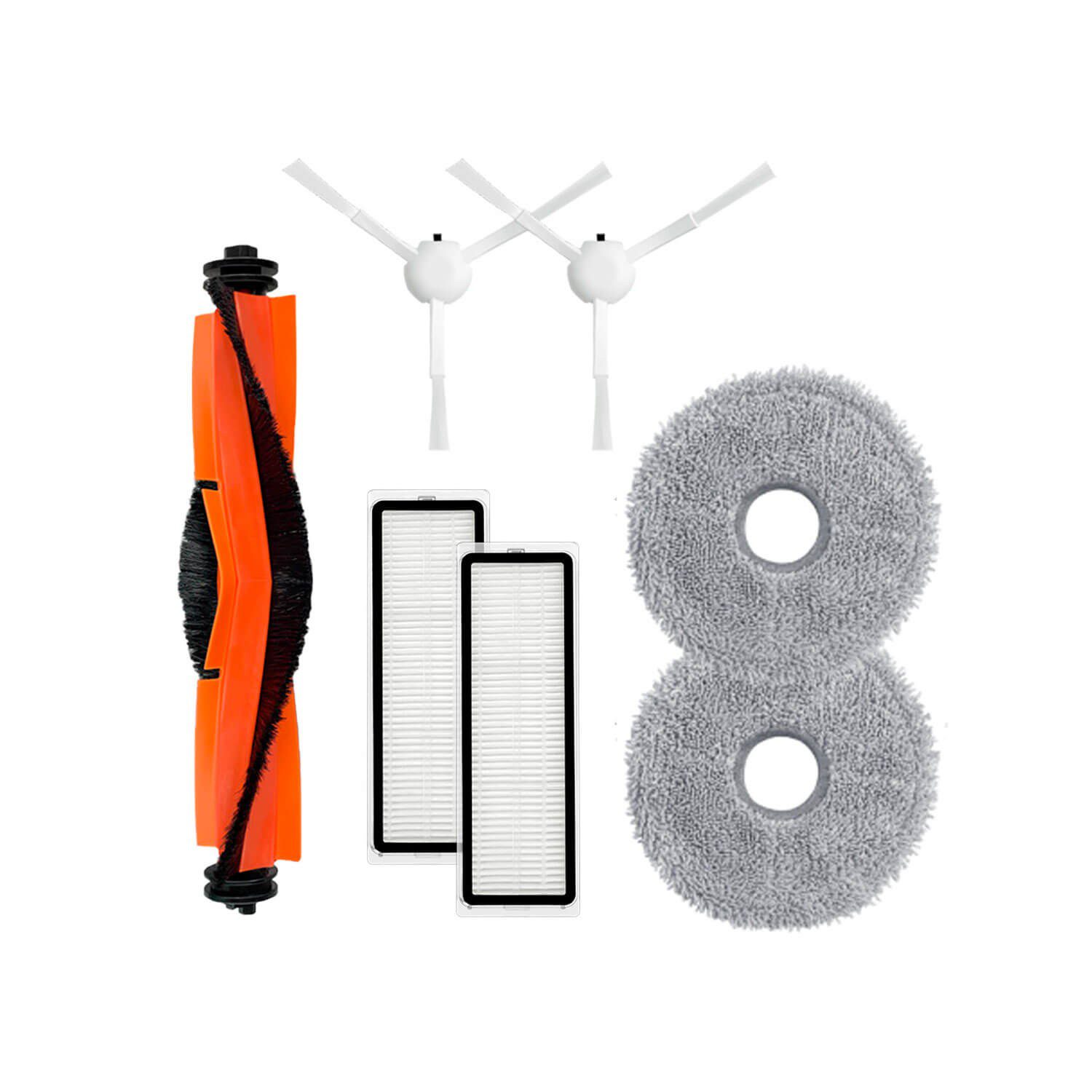Kit de Peças de Substituição Essenciais para Aspirador Robô Xiaomi S10+ Series - Hub Parts