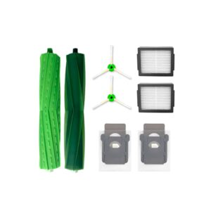 Kit Peças Substituição iRobot Roomba E5 E6 i3 i4 i6 i7 i8 - Filtros Escovas Rolos Bolsas