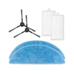 Kit de Peças de Reposição para Aspirador Robô Yeedi Y1 Pro / Ecovacs Y1 Pro - Escovas, Filtros e Mopas