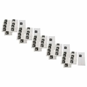 50 Sacos para Aspirador Compatíveis com Bosch Typ W, Typ X para Kränzle - Microfibra