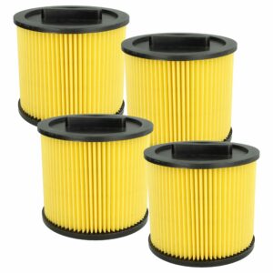 4x Filtros de Cartucho Compatíveis com Thomas 787421 para Aspiradores Thomas e Klarstein - vhbw