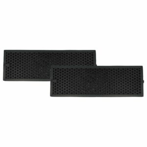 2x Filtro de Carvão Ativado Compatível com Braun BRFV1E para Purificador de Ar
