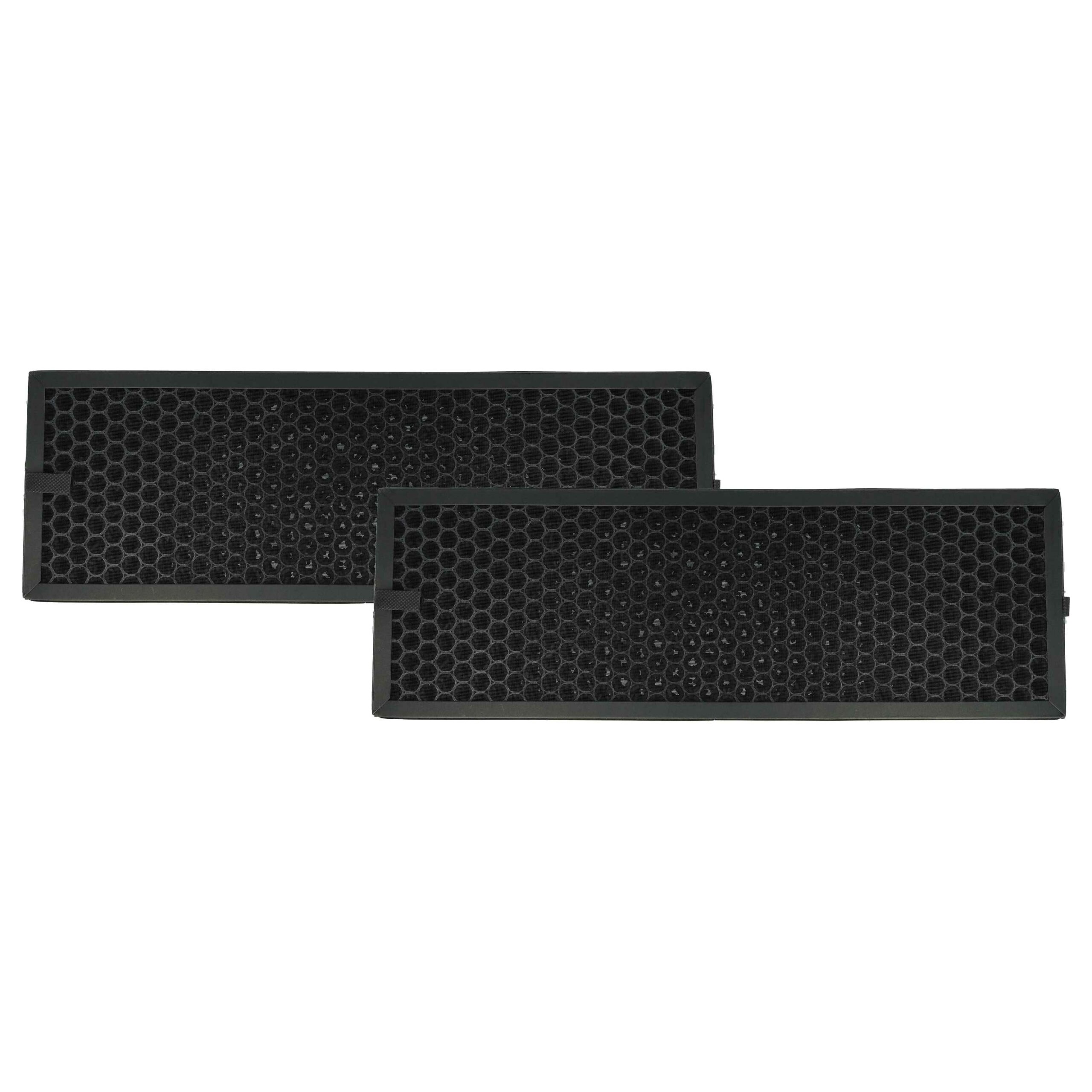 2x Filtro de Carvão Ativado Compatível com Braun BRFV1E para Purificador de Ar