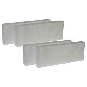 Pack de 4 Filtros G4 vhbw para Zehnder 527004250 - Filtros de Poeira Grosseira para Unidades de Ventilação