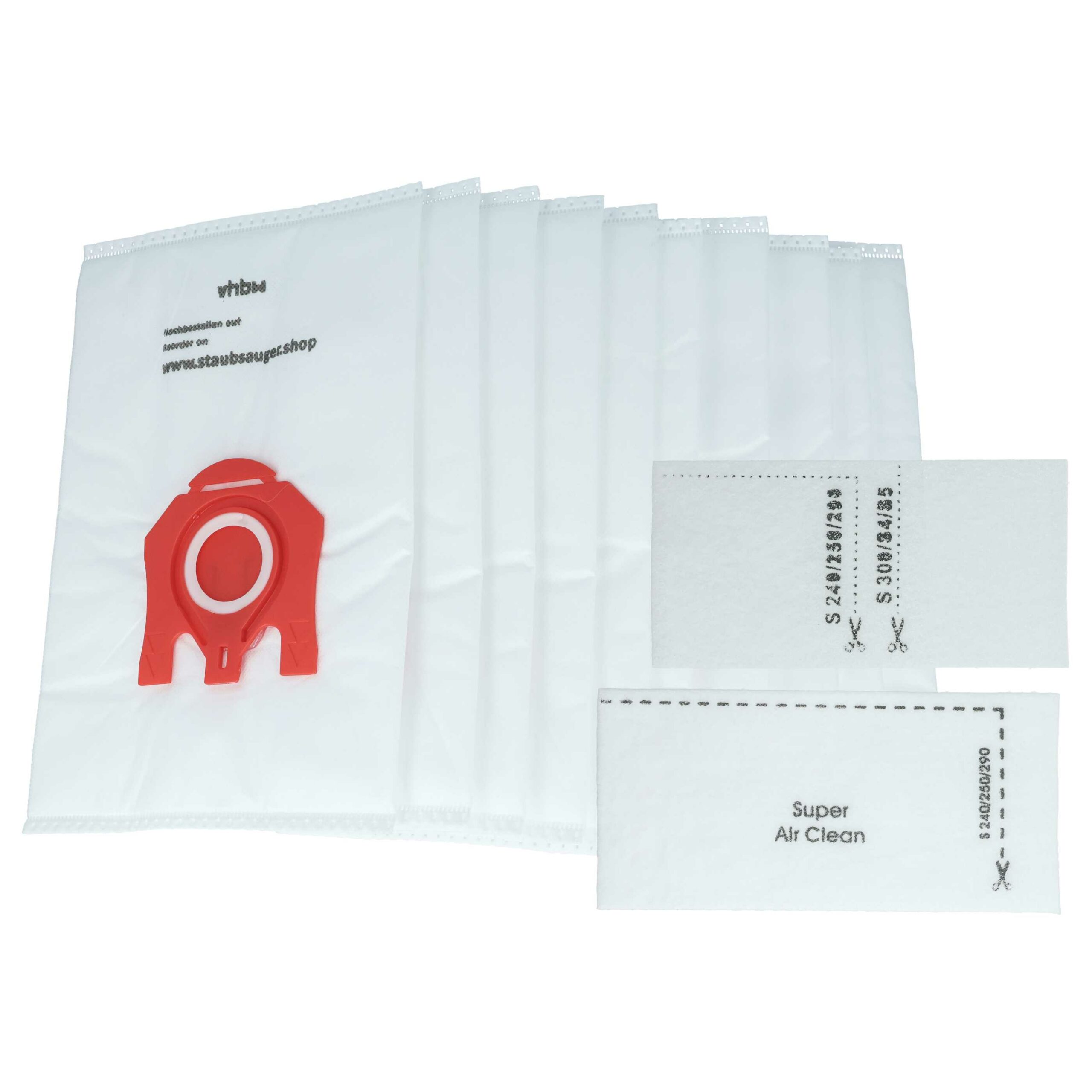 Pack 10x Sacos de Aspirador compatíveis Miele tipo F/J/M, M 50 - microfibra vhbw