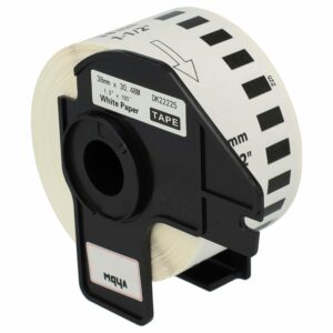 Rolo de Etiquetas Compatível com Brother DK-22225 - 38 mm x 30,48 m + Suporte