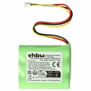Bateria vhbw 2000 mAh 3.6 V NiMH para Toniebox