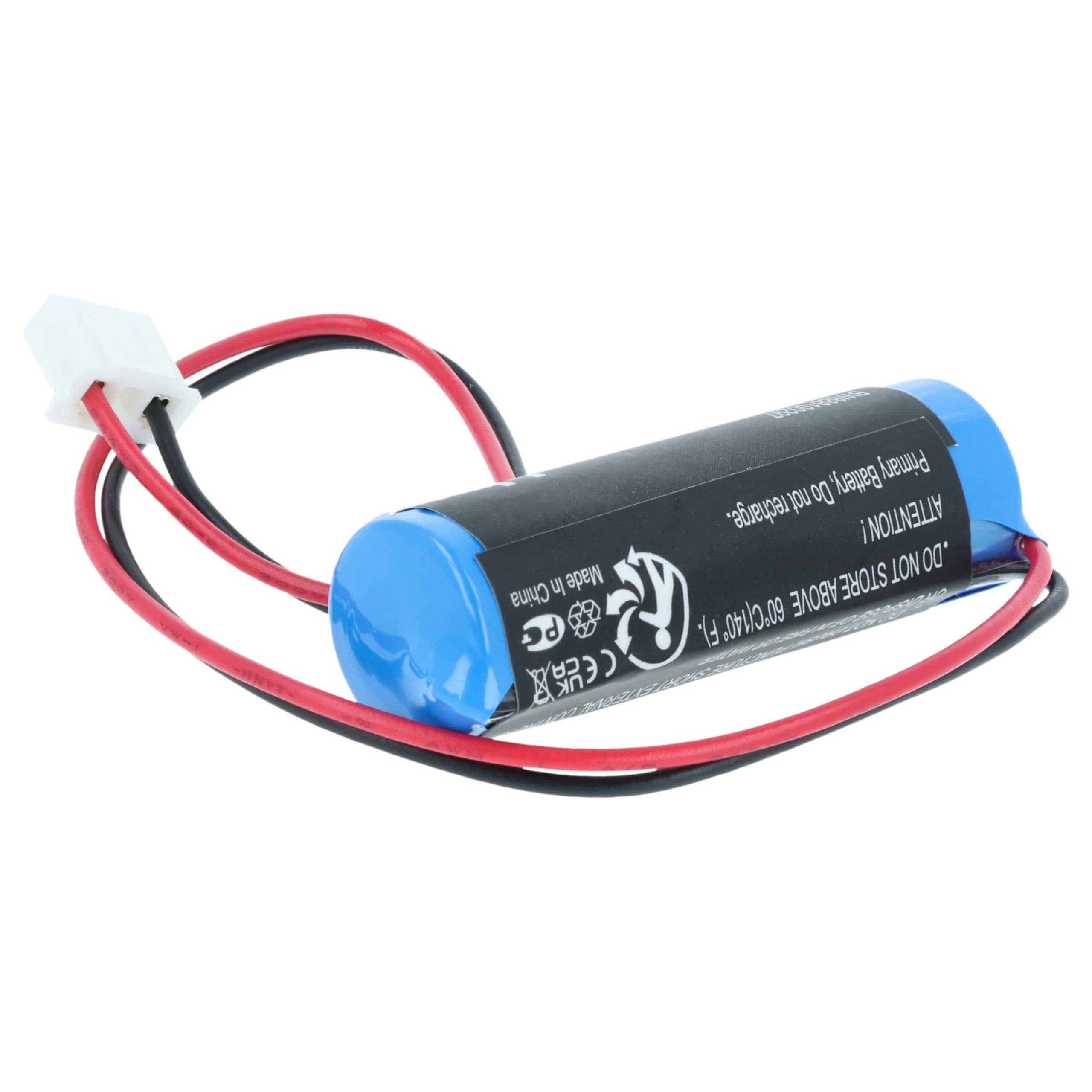 Bateria vhbw para Controlador CNC Mitsubishi F2-40BL, PM-20BL, LS14500-MF, FX2N-48M - 1800 mAh 3.6 V Li-SOCl2 - Image 2