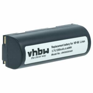 Bateria vhbw compatível com Epson EU95 - 1200mAh, 3.7V, Li-Ion