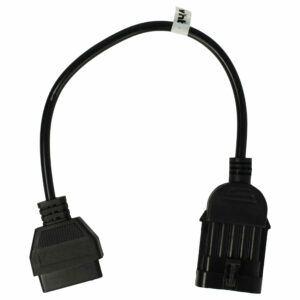 Adaptador OBD2 10 Pinos OBD1 para Opel (até 1997) Astra, Calibra, Corsa, Kadett