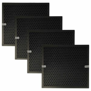 4x Filtros de Substituição para Philips AC4158/00 - HEPA (H11) + Carvão Ativado vhbw