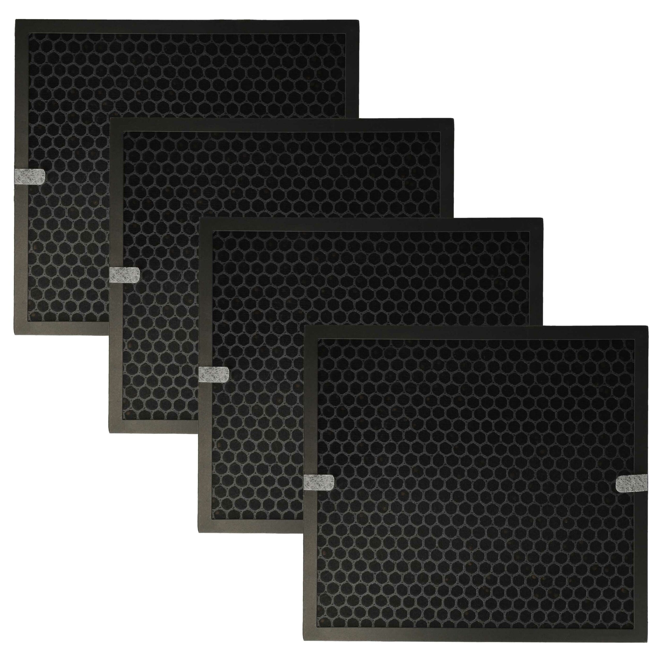 4x Filtros de Substituição para Philips AC4158/00 - HEPA (H11) + Carvão Ativado vhbw