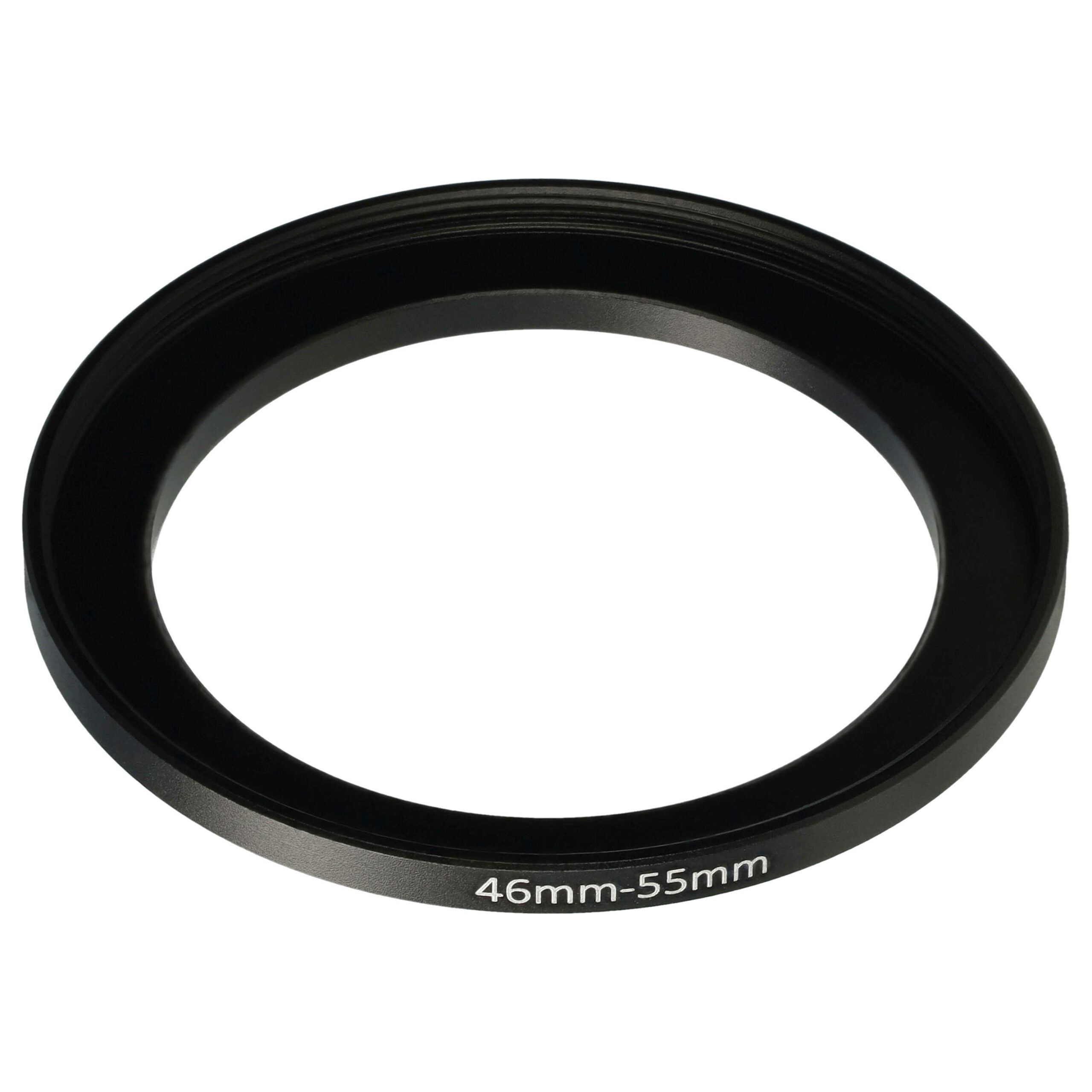Adaptador Step-Up 46 mm para 55 mm para Objetivas de Câmara - vhbw