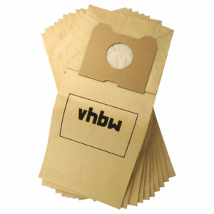 10x Sacos para Aspirador substitui Menalux 3385 P para Aspiradores Philips - papel