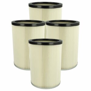 Jogo 4x Filtro Cartucho vhbw para Aspirador Kärcher 6.904-325.0, 6.904-048.0