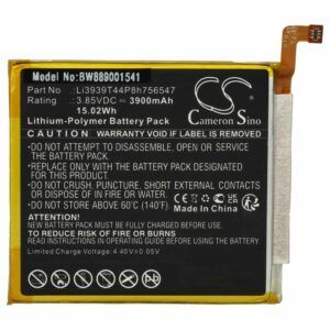 Bateria para ZTE Axon 10 Pro - 3900 mAh 3.85 V Li-polímero vhbw