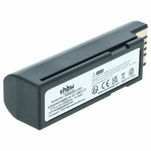 Bateria vhbw para Zebra BTRY-36IAB0E-00, 82-166537-01 - Scanner POS 2200 mAh 3.7 V