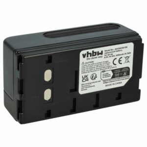 Bateria compatível JVC BN-V65U, BN-V22U, BN-V25U, BN-V50U - 4200mAh, 6V, NiMH