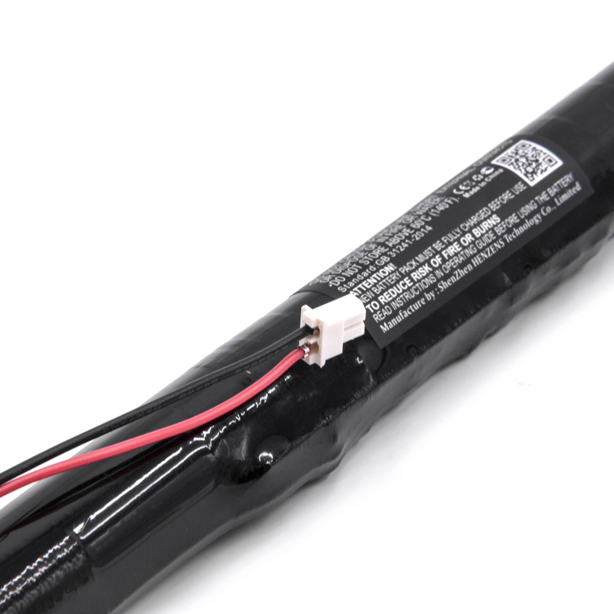 Bateria vhbw para Jawbone Big Jambox - Substitui 8390-KA02-0580, J200/ICR18650F1L - Li-Ion 2600 mAh - Image 2