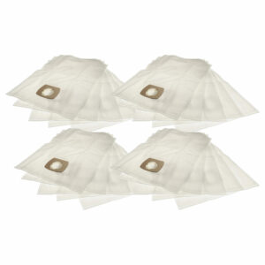 20x Sacos para Aspirador Flex 385.093 - Microfibra vhbw