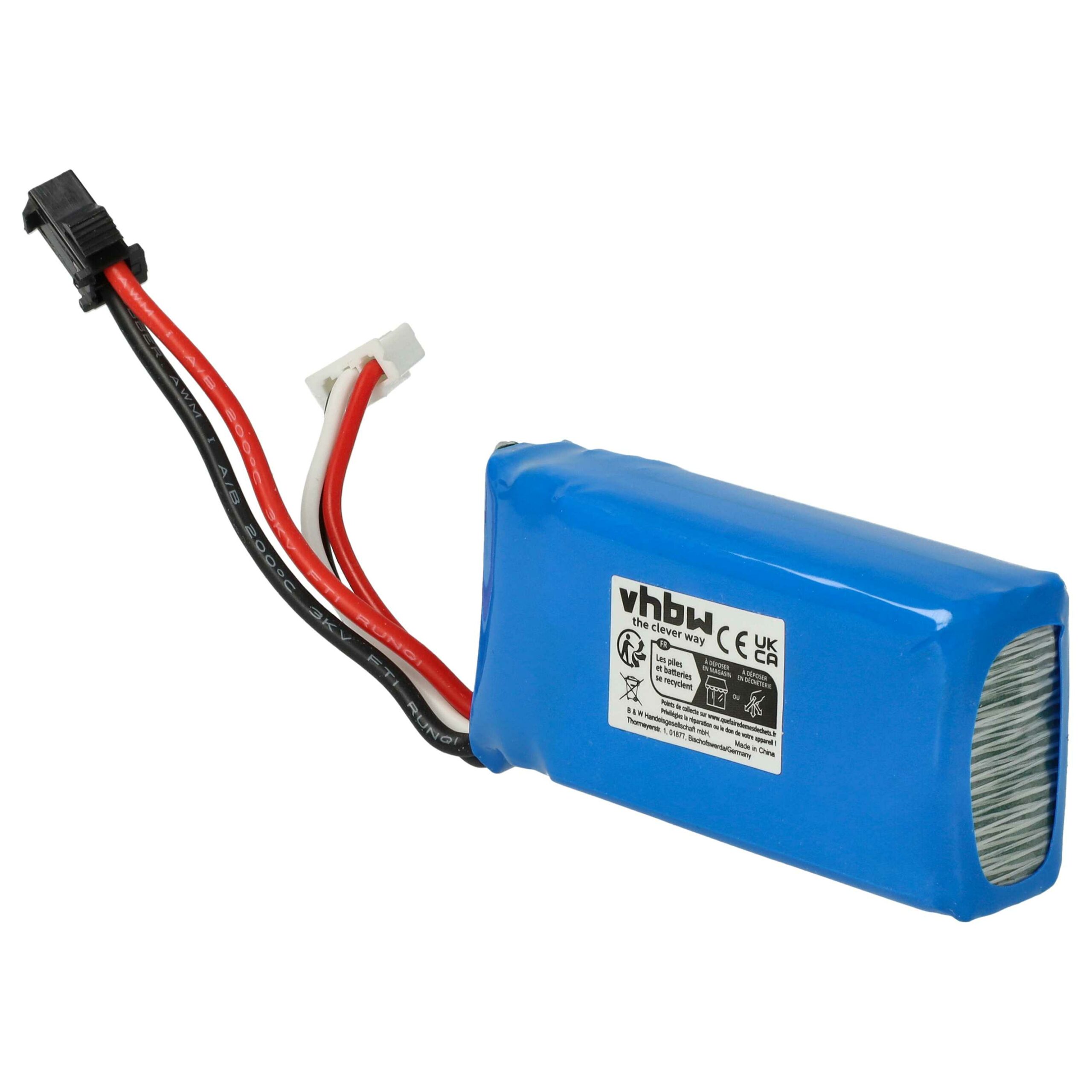 Bateria para Drone UDI - 1000 mAh 7.4 V Li-Ion vhbw - Image 4