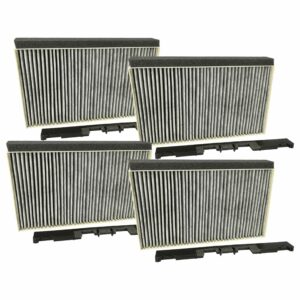 4x Filtro de Carvão Ativado Compatível com Bosch 744073
