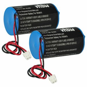 Bateria de Substituição vhbw 2x para Visonic Eve ER34615-GL101 - 19000 mAh 3.6 V Li-Ion