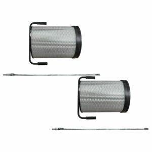 2 Filtros de Substituição para Unidades de Aspiração Bernardo, Holzmann FP1, 10003902
