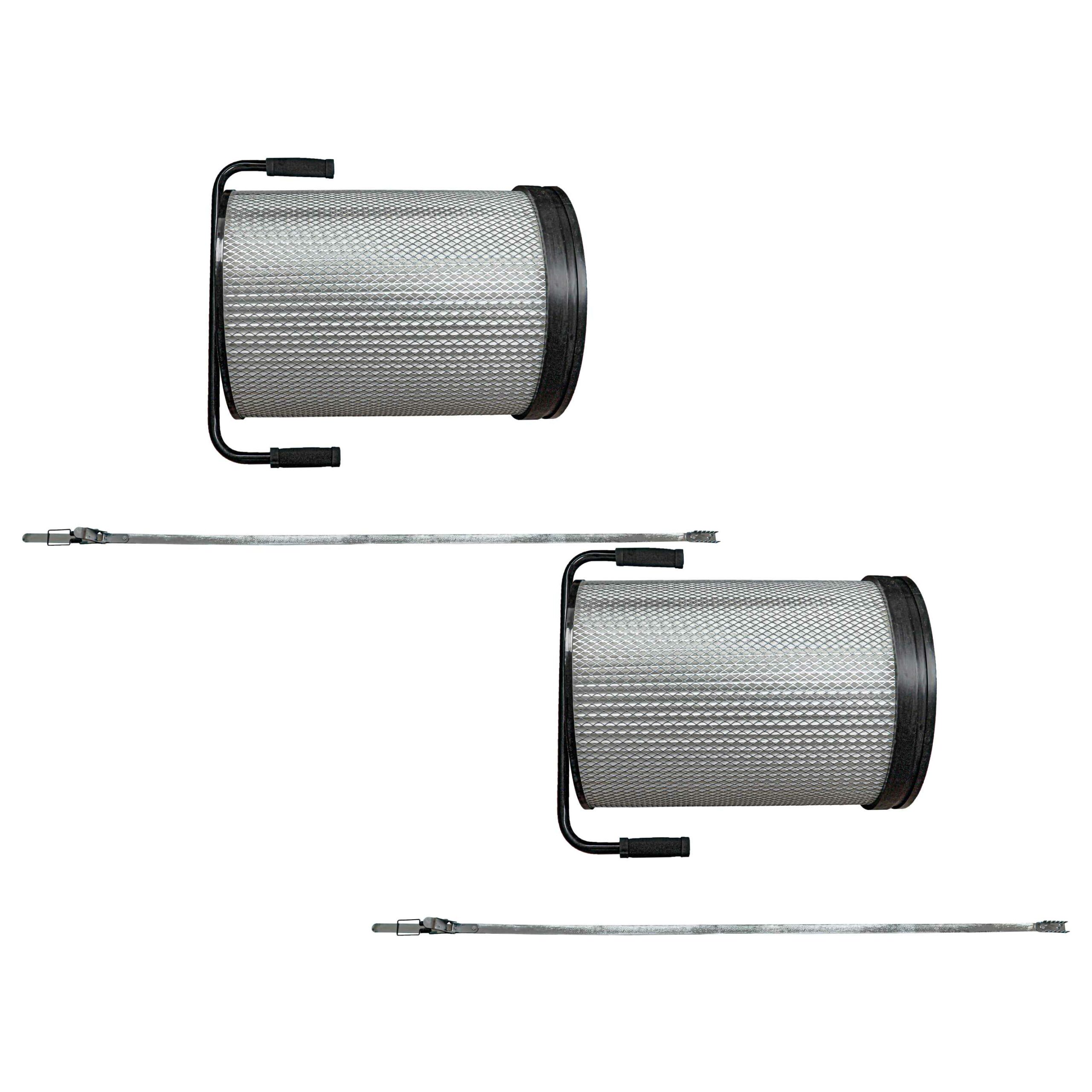 2 Filtros de Substituição para Unidades de Aspiração Bernardo, Holzmann FP1, 10003902