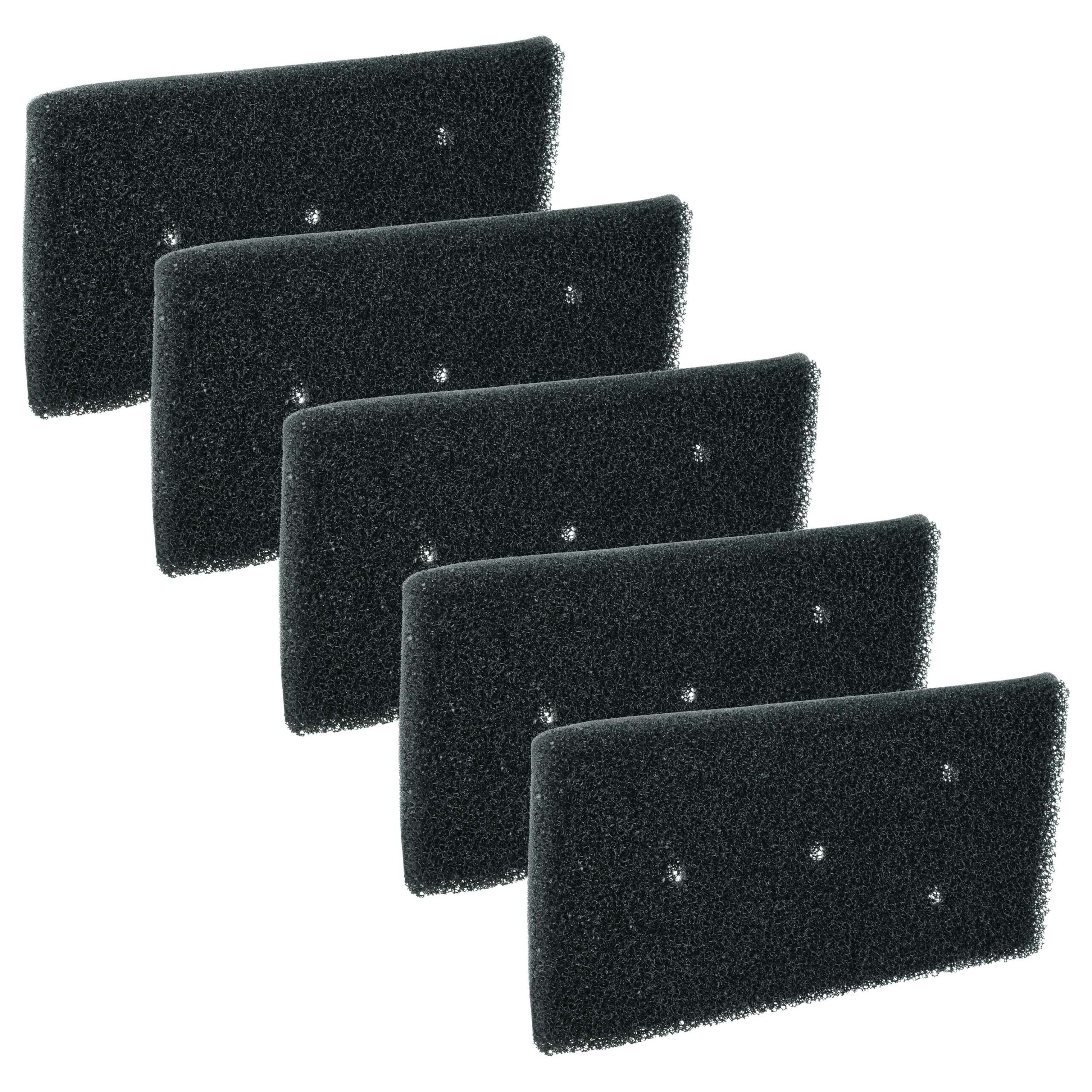 Conjunto de Filtros de Espuma (5x) Compatível com Secadores Whirlpool / Bauknecht 481010716911