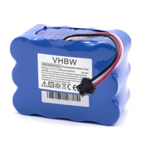Bateria vhbw 14,4V 2000mAh NiMH para Klarstein NS3000D03X3 e Robots Aspiradores Cleanna
