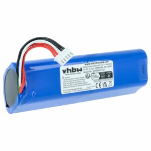 Bateria vhbw 4800mAh 14.4V Li-Ion para Ecovacs (201-1913-4200, 201-1913-4201, S10-Li-144-5200)