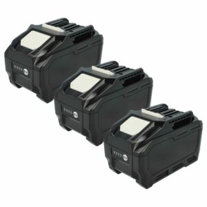 3 Baterias de Substituição Extensilo para Makita 191L29-0, BL4020, BL4025, BL4040 - 6000 mAh, 40 V, Li-Ion