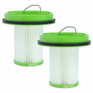 2x Filtros de Substituição vhbw Greenworks 2950707, ASV-HF2-GW para Aspirador, Classe H13