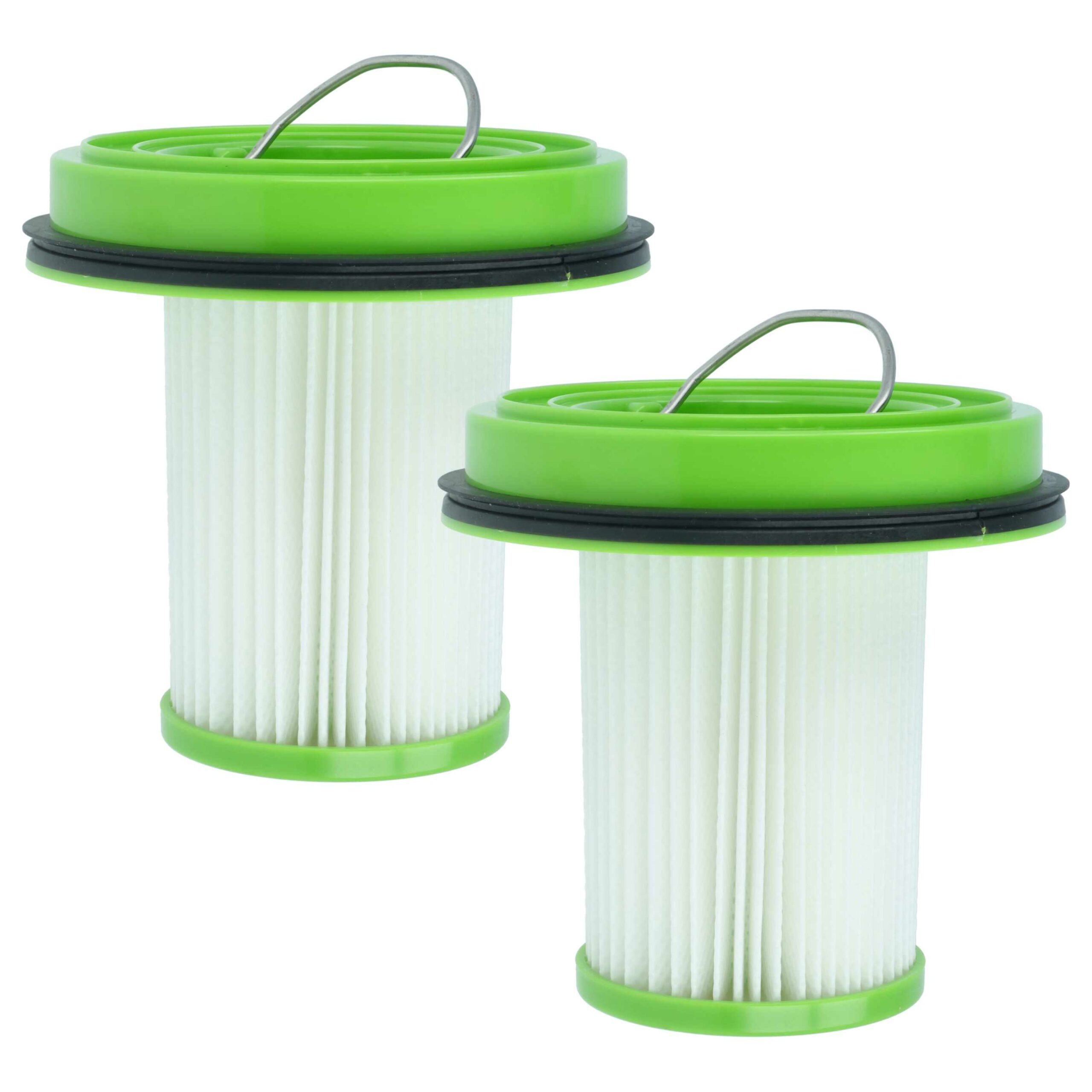 2x Filtros de Substituição vhbw Greenworks 2950707, ASV-HF2-GW para Aspirador, Classe H13