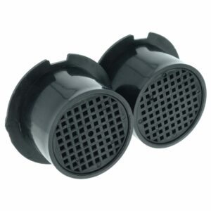 2x Filtro de Carvão Ativado para Liebherr, Bosch, Miele - Substitui 00606509, 00467217
