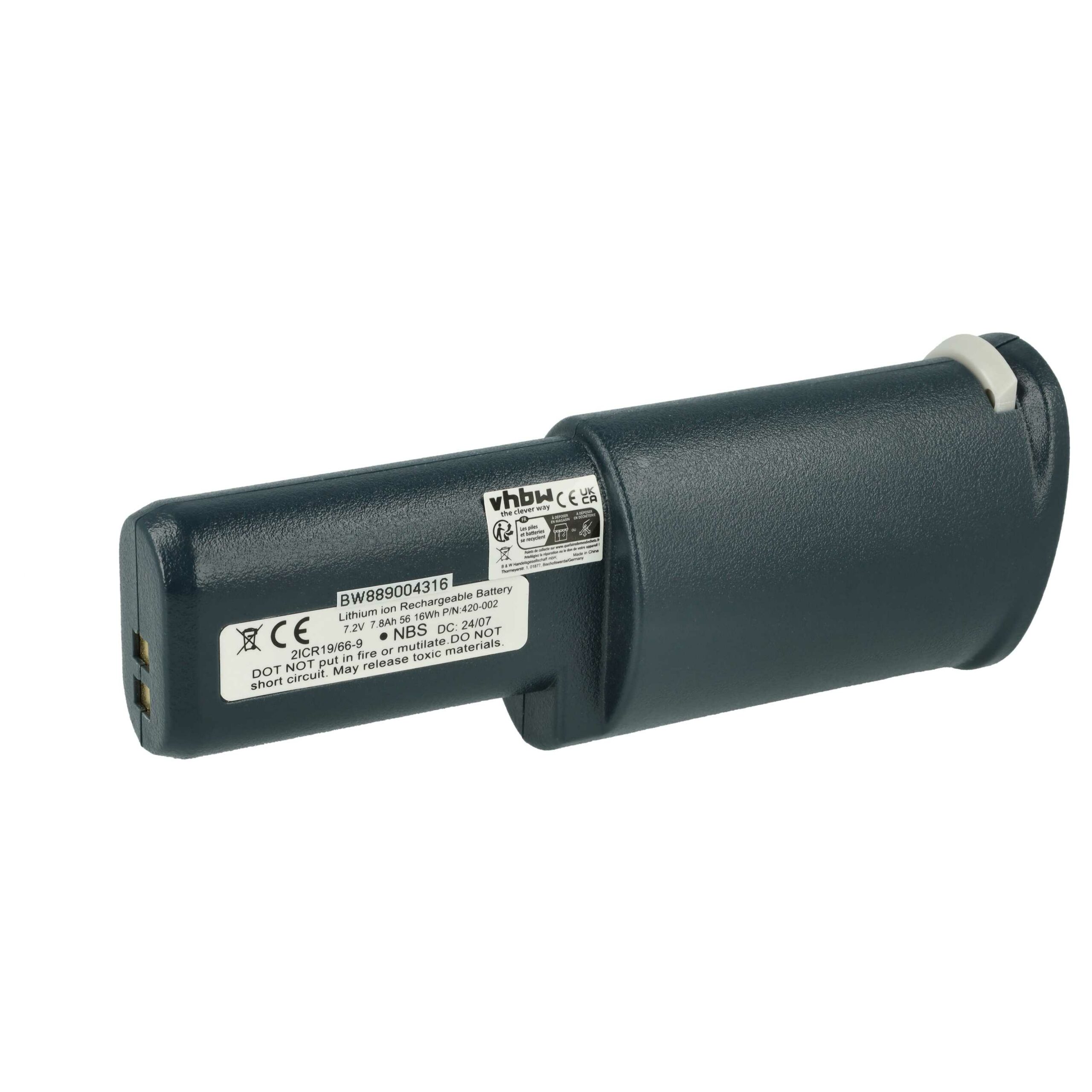 Bateria vhbw compatível com Niton 420-002 - 7.8 Ah 7.2 V Li-Ion