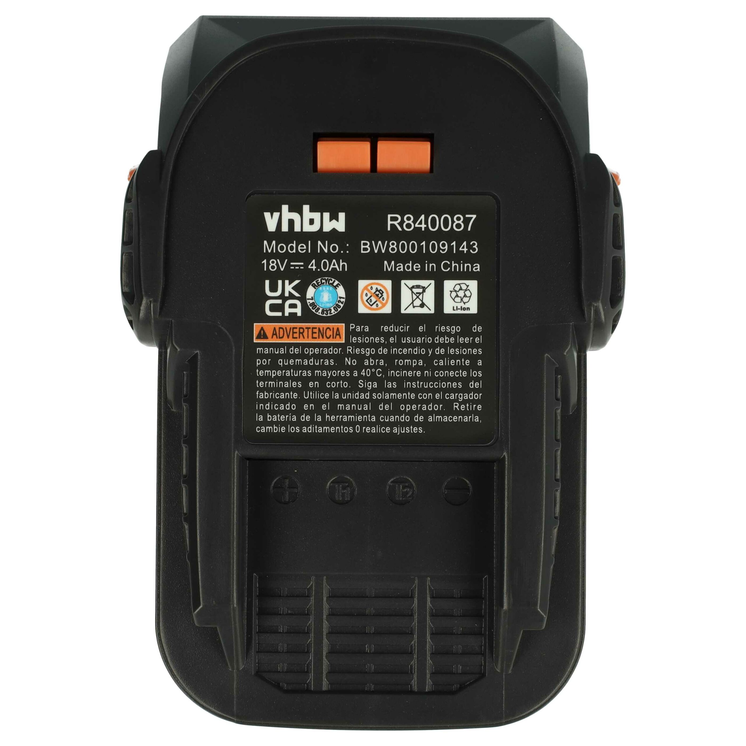 2x Bateria substitui AEG B1814, B1817G, B1814G, B1817, L1815 Ferramentas Elétricas - 4000 mAh, 18 V, Li-Ion - Image 2