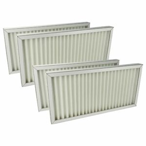 Conjunto de 4 Filtros de Ar M5 vhbw compatíveis com Stiebel Eltron 231332, FMS F7-2