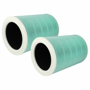 2x Filtros de Substituição para Xiaomi M6R-FLP e similares - HEPA (H13) + Carvão Ativado