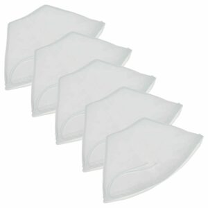 5x Filtros para Aspirador Einhell Chimney Sweep - Substitui A0-61, AV, 2351315, 04006825646306