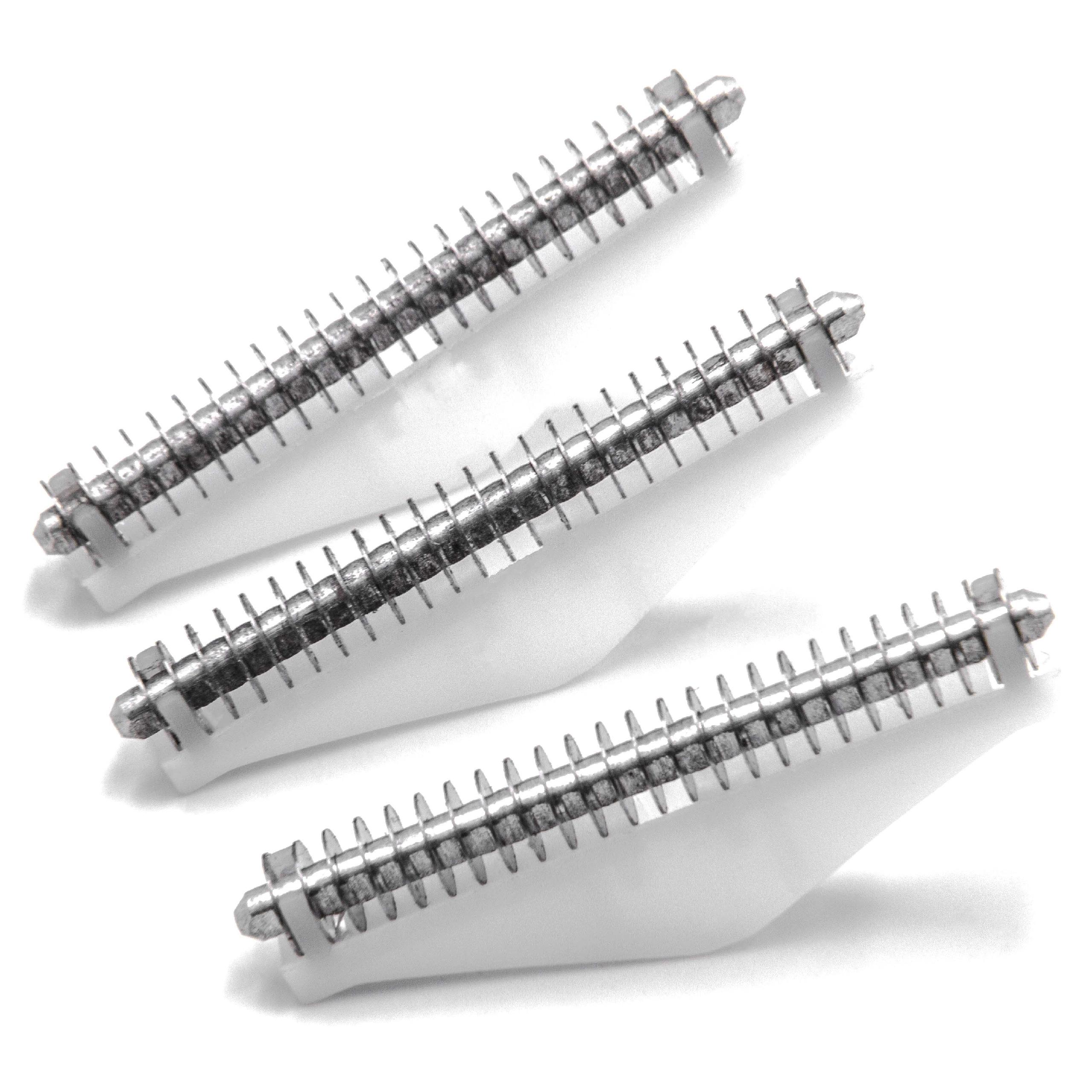 Bloco de corte triplo compatível com Remington MS3-0004 - prateado