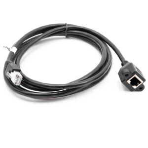 Cabo de Extensão Cat6 RJ45 Macho para Fêmea - Cabo Ethernet 2 m vhbw
