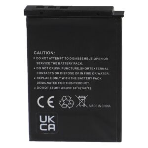 2x Bateria EXTENSILO substitui Nikon EN-EL12 - 1000mAh, 3.7V, Li-Ion