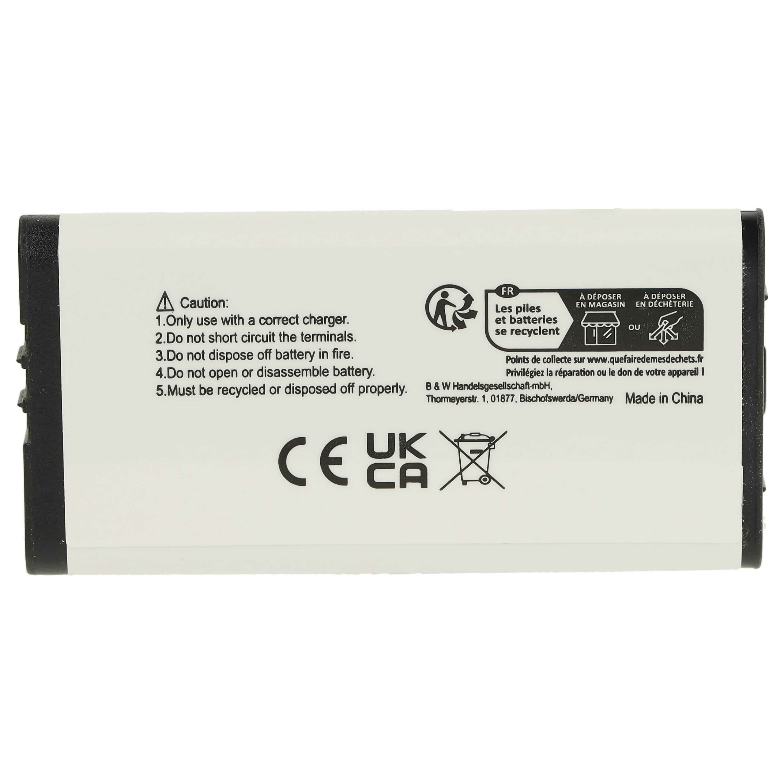 Bateria para Consola Nintendo TWL-001, C/TWL-A-BP, TWL-003, BOAMK01 - 840 mAh 3.7 V Li-Ion vhbw - Image 4