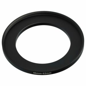 Adaptador Step-Up 46 mm para 62 mm vhbw para Objetivas de Câmara